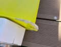 Der Ruderschaden in einer Detailaufnahme