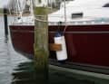 Used on a pole in this way, the fenders cannot slip