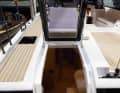 The huge aft cabin is also directly accessible from the aft deck.