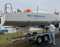 The new Mini for Jonas Kroner. The Vector 6.50 is built by the team itself