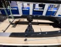 Uncompromisingly suitable for single-handed sailing. The sheets, halyards and trim lines are all led back below deck aft to the two winch platforms in the cockpit