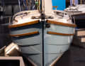 Die geklinkerte Bauweise der Baycruiser 21 ist der eines klassischen Arbeitsboots nachempfunden