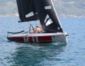 The self-tacking jib is the standard. There are no alternatives in terms of the standardised class