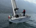 Der flache Spant mit der extrem eingezogenen Wasserlinie ist typisch für die Handschrift von Konstrukteur Polli. Trotz der Breite am Heck gibt es nur ein Ruderblatt. Foto: YACHT / Michael Good
