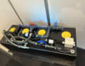 Sewage treatment plant instead of faeces tank. Tom Logisch has a very compact system