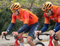 Die Helme werden auch beim Training genutzt