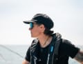 Francesca Clapcich sur "Malizia - Seaexplorer", qu'elle prendra en charge à l'automne en tant que nouvelle skipper en vue de sa première au Vendée Globe en 2028.