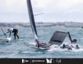There were some spectacular crashes on the first day in particular