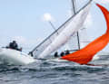 The J/70 sailors were also pushed to their limits