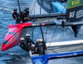 Hier jagen Neuseeländer und Schweizer das Germany SailGP Team.