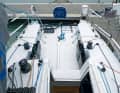Plenty of room to work. The layout is clearly designed for active regatta sport