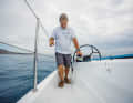 The advanced layout allows barrier-free access. The walking deck is recessed