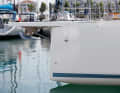 The bow rises about 30 centimetres above the waterline. This should allow the boat to react better and turn faster