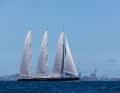 The 81-metre schooner is the largest aluminium sailing yacht in the world