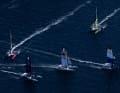 Sailing is often described as a game of chess on the water. You can see that here.