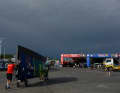 Something was brewing in the skies over the Côte d'Azur.