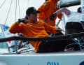Die Chiemsee-Crew musste auch beim verkürzten Programm hart für den Sieg bei den Erstligisten kämpfen | Foto Julius Osner/DSBL