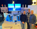 Three sponsors for the America's Cup youngsters from Germany (from right to left): Jochen Schümann, Marc Pickel and Oliver Schwall in Kiel
