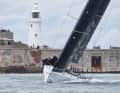 The smaller of the two "Jolt" yachts, on which Pierre Casiraghi was co-skipper. Together with him, the Malizians Will Harris and Cole Brauer contributed to the success.