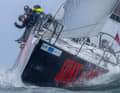 Der Bootsname passte zum Montagsrodeo: die norwegische "Sons of Hurricanes" mit Steuermann Jon Sverre Hoiden.