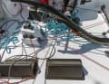 Viele Trimmfunktionen sind mit Schottaljen eingerichtet. Das Leinenmaterial kann sich schnell zur heillosen Wuhling verknoten