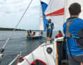 Students from Greifswald regularly go on summer cruises with boats from the Academic Sailing Club. The club's coffers are chronically empty