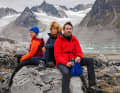 The founding team of Selar (from left to right): Arctic captain Sophie Galvagnon, Julia Bijaoui and Quentin Vacher