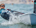 Re-nominated and on course for Marseille: Ilca-6 helmswoman Julia Büsselberg (Verein Seglerhaus am Wannsee)