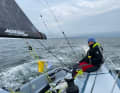 Juliane Hausmann segelte mit einem Schulboot der Hermann Lietz-Schule auf Spiekeroog das Silverrudder 2025