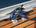 Supple ropes wrap well around the cleats, strong stretch protects nerves and fittings - we analysed and tested 12 mooring lines in the laboratory