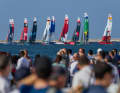 A scene from the last SailGP summit in Dubai a year ago.