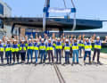 Die zweite Einheit aus der Miniserie SW108 fertigte Southern Wind Shipyard. Die Werft sitzt in einem Industriegebiet etwa 15 Kilometer entfernt von Kapstadts Hafen