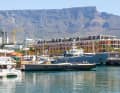 ... in front of the Victoria & Alfred Waterfront christened "Kiboko 4".