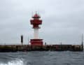 Der Kieler Leuchtturm ist ein Wahrzeichen in der Kieler Bucht