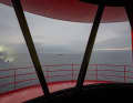 Initially, the lighthouse was in emergency operation, but investigations into the damage are still ongoing