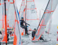 29er: Einsteiger-Skiff und kleine Schwester der 49er-Klasse. Auch hier steht der Speed im Vordergrund