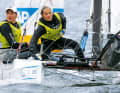"Wonder Kids": Kohlhoff and Carolina Werner were the youngest crew to sail to 5th place in the 2015 World Championships