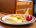 Fisch mit Senfsauce & Bratkartoffeln
