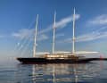 The 125-metre three-master "Koru" from Jeff Bezos