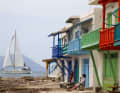 Les maisons de pêcheurs colorées de Klima.