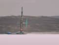 "Horonuku", der Rekord-Segler vom Emirates Team New Zealand, hat seine eigene Bestmarke noch einmal verbessert