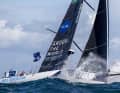 Travelling fast on stage one of the Globe40: Lennart Burke and Melwin Fink with their Pogo 40 S4.