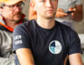 Hendrik Lenz beim Skipper's Briefing.