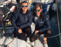 Lina Rixgens und Sverre Reinke in ihrem Element