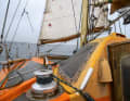Like a cross between a fishing boat and a lifeboat: the last Listang definitely shows its many nautical miles