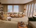 Die Lounge an Bord von „Captain Arctic“.