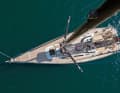 The view from above reveals sleek lines. The aft cockpit has been redesigned