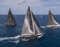 ...sur l'eau dans le cadre de la 37e édition de la plus ancienne compétition de voile au monde.