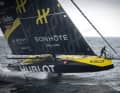 Der Schweizer Alan Roura, Elodie Mettraux und Simon Koster haben sich auch für eine Ocean-Race-Kampagne zusammengeschlossen