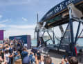 Frankreichs "Orient Express" war der Star der Taufparty in Barcelona